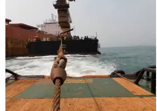 Provision of AHTS SIS Princess and MV Gedande for Barge Handling Operation